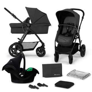 Multifunkčný detský kočík 3v1 MOOV CT + MINK PRO i-Size Kinderkraft